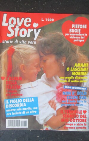 LOVE STORY 30 1994 RIVISTA FEMMINILE DI STORIE VERE [TR5]