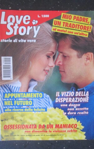 LOVE STORY 15 1995 RIVISTA FEMMINILE DI STORIE VERE [TR5]