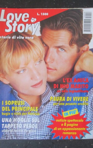 LOVE STORY 8 1995 RIVISTA FEMMINILE DI STORIE VERE [TR5]