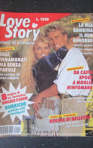 LOVE STORY 49 1994 RIVISTA FEMMINILE DI STORIE VERE [TR5]