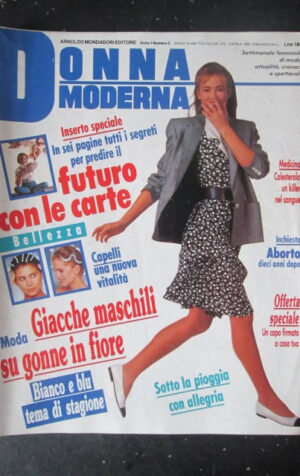 DONNA MODERNA 3 1988 NINO FRASSICA JUTTA BAUER [R10]