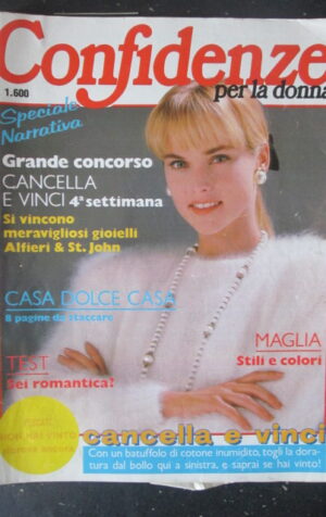 CONFIDENZE 2108 1987 DEBRA WINGER DON LURIO [R10]