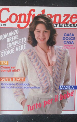 CONFIDENZE 2206 1989 GABRIELLA CARLUCCI SIMPLE MINDS [R10]