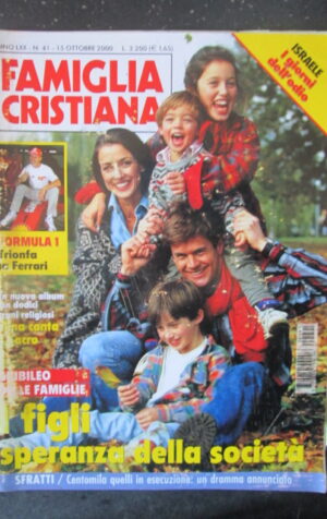 FAMIGLIA CRISTIANA 41 2000 FORMULA 1 TRIONFA LA FERRARI DOSSIER SFRATTI [SC35]