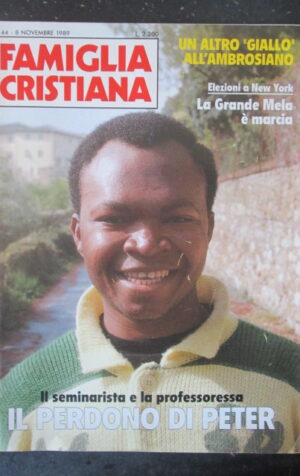 FAMIGLIA CRISTIANA 44 1989 DOSSIER ELEZIONI A NEW YORK [SC36]