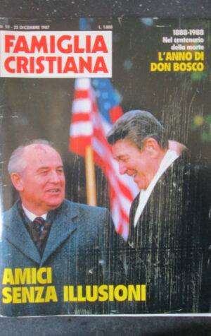 FAMIGLIA CRISTIANA 50 1987 DOSSIER CENTENARIO DELLA MORTE DI DON BOSCO [SC36]