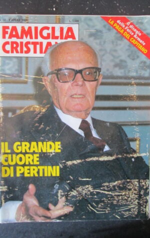 FAMIGLIA CRISTIANA 14 1987 IL GRANDE CUORE DI PERTINI [SC36]