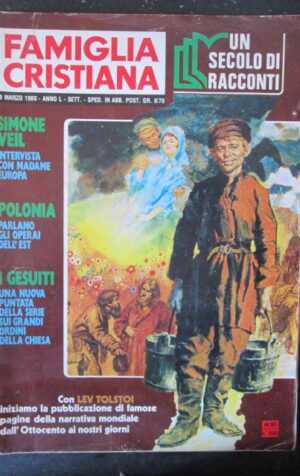 FAMIGLIA CRISTIANA 10 1980 SIMONE VEIL I GESUITI [SC36]