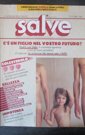 SALVE RIVISTA 10 1986 SPECIALE NASCITA BAMBINI [SC34]
