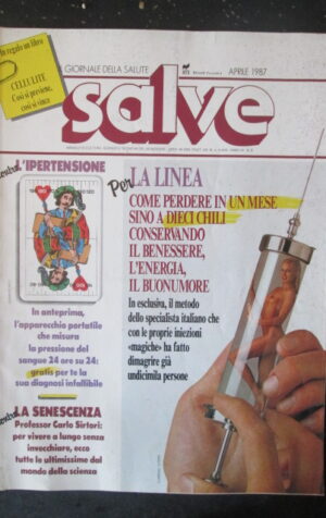 SALVE RIVISTA 4 1987 SPECIALE DIMAGRIMENTO  [SC34]