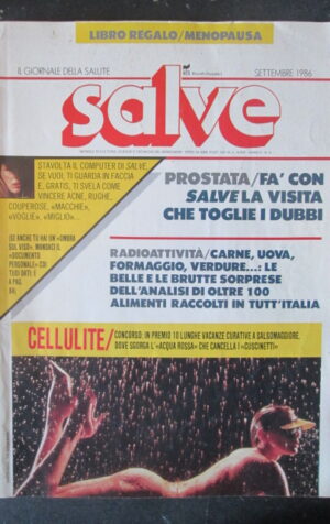 SALVE RIVISTA 9 1986 PROSTATA CELULITE [SC34]