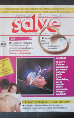 SALVE RIVISTA 3 1987 SPECIALE INSONNIA [SC34]