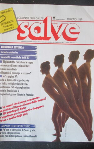 SALVE RIVISTA 2 1987 CHIRURGIA ESTETICA [SC34]