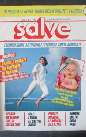 SALVE RIVISTA 6 1985 FECONDAZIONE ARTIFICIALE - FEGATO  [SC34]