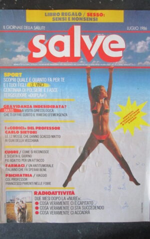 SALVE RIVISTA 7 1986 CODICI PROFESSOR CARLO SIRTORI [SC34]