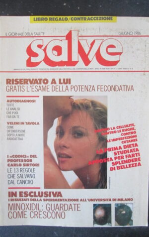 SALVE RIVISTA 6 1986 CODICI DEL PROFESSOR SIRTORI  [SC34]