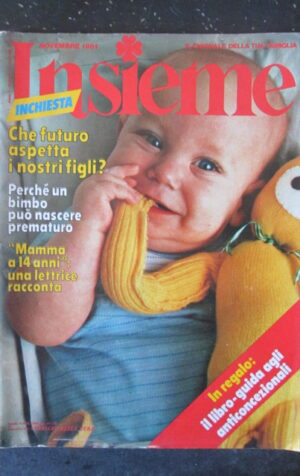 INSIEME RIVISTA DI MAMME E BAMBINI  11 1981 [SC26]