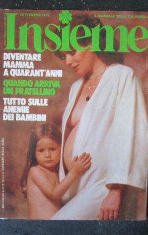 INSIEME RIVISTA DI MAMME E BAMBINI  5 1979 [SC26]
