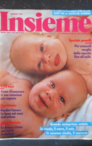 INSIEME RIVISTA DI MAMME E BAMBINI  5 1988 [SC26]