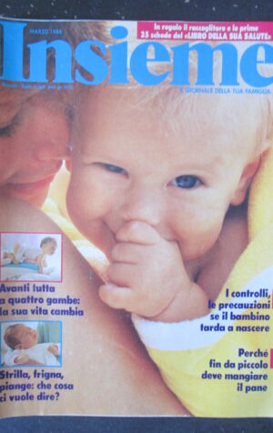 INSIEME RIVISTA DI MAMME E BAMBINI  3 1988 [SC26]
