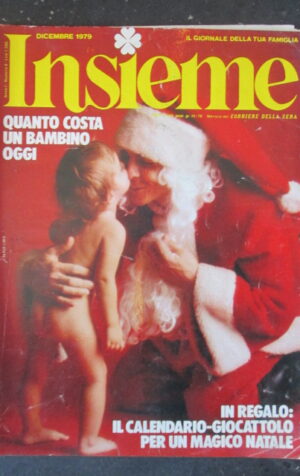 INSIEME RIVISTA DI MAMME E BAMBINI  8 1979 [SC26]
