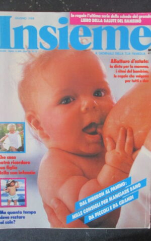 INSIEME RIVISTA DI MAMME E BAMBINI  6 1988 [SC26]