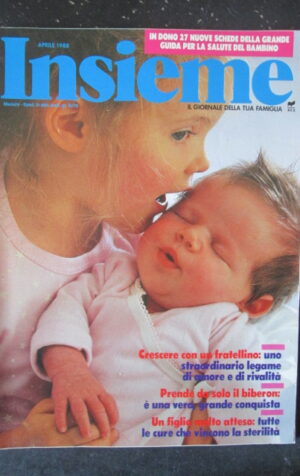 INSIEME RIVISTA DI MAMME E BAMBINI  4 1988 [SC26]