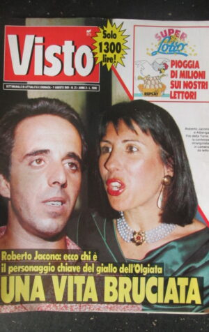 VISTO 31 1991 ROBERTO JACONO ALBERIGA FILO DELLA TORRE [G103]