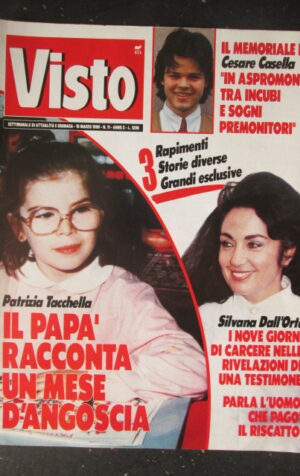 VISTO 11 1990 CESARE CASELLA PATRIZIA TACCHELLA SILVANA DALL'ORTO [G103]