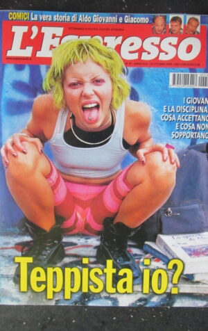 ESPRESSO 41 1999 DOSSIER GIOVANI TEPPISTI - ALDO GIOVANNI E GIACOMO  [G103]