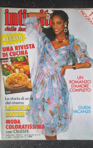 INITIMITA ' DELLA FAMIGLIA 2048 1985 LAURENCE OLIVIER - COVER CELESTE [G103]