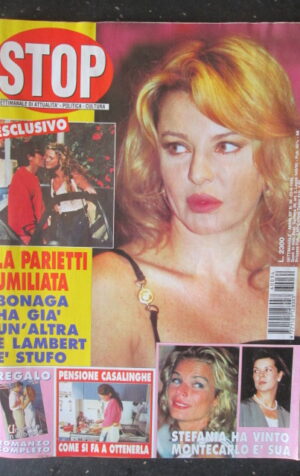 STOP 34 1996 ALBA PARIETTI STEPHANIE DI MONACO MINA COCHI E RENATO [G5]