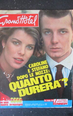 GRANDHOTEL 3 1984 CAROLINA DI MONACO STEFANO CASIRAGHI MAURIZIO MERLI [G5]