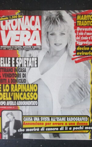 CRONACA VERA 1240 1996 RIVISTA DI CRONACA NERA [G5]