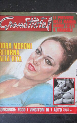 GRANDHOTEL 40 1978 DORA MORONI INES PELLEGRINI - MORTE RONNIE PETERSON [G5]