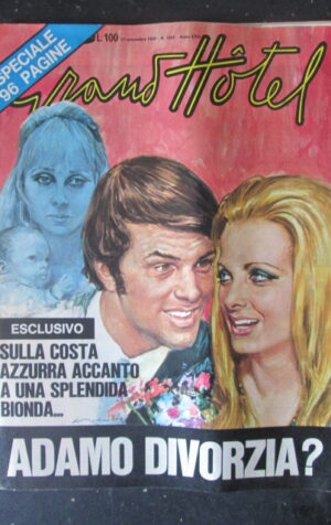 GRANDHOTEL 1223 1969 SALVATORE ADAMO MARIA CALLAS RAFFAELLA CARRA [G5]