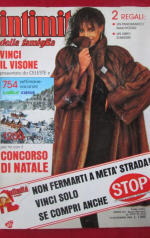 INTMITA 2123 1986 COVER CELESTE - CON INSERTO ROMANZO [C55]