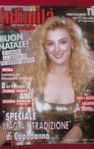 INTMITA 2443 1992 ALESSANDRA CANALE + INSERTO ROMANZO [C55]