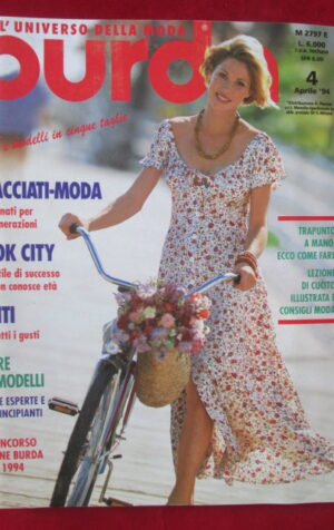 BURDA CON CARTAMODELLI 4 1994  [C55]