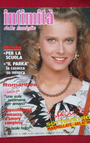 INTMITA 2373 1991 RIVISTA FEMMINILE + INSERTO ROMANZO  [G236]