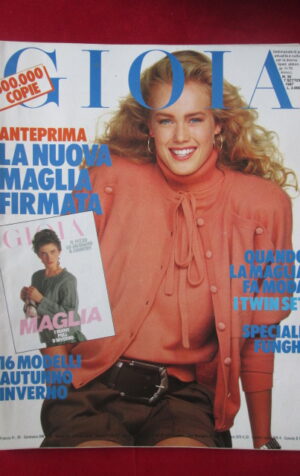 GIOIA 36 1987 RIVISTA FEMMINILE [G236]