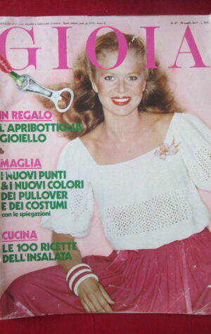 GIOIA 27 1977 RIVISTA FEMMINILE + INSERTO ROMANZO  [G236]