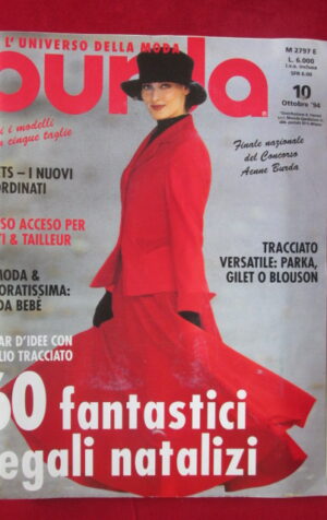 BURDA MODEN CON CARTAMODELLI 10 1994 [G236]