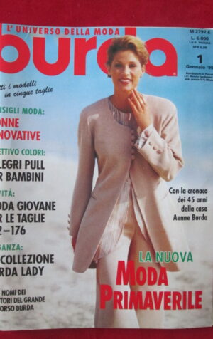 BURDA CON CARTAMODELLI 1 1995 [G236]