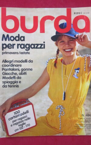 BURDA CON CARTAMODELLI 6 1980 [G236]