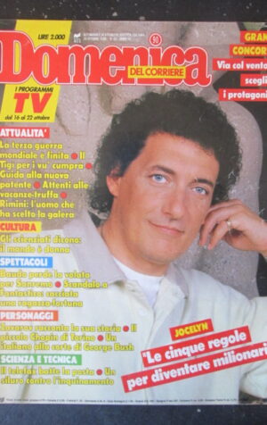 DOMENICA CORRIERE 43 1988 PIPPO BAUDO ZAVAROV GEORGE BUSH ELVIRE AUDREY [C54]