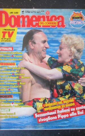 DOMENICA DEL CORRIERE 36 1988 SAMANTHA FOX MANDY SMITH PATSY KENSIT [C54]