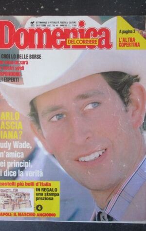DOMENICA DEL CORRIERE 44 1987 CARLO DIANA JUDY WADE GEMELLE KESSLER [C54]