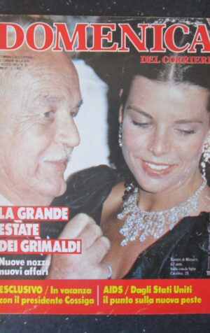 DOMENICA DEL CORRIERE 35 1985 RANIERI DI MONACO CAROLINA ORNELLA MUTI [C57]