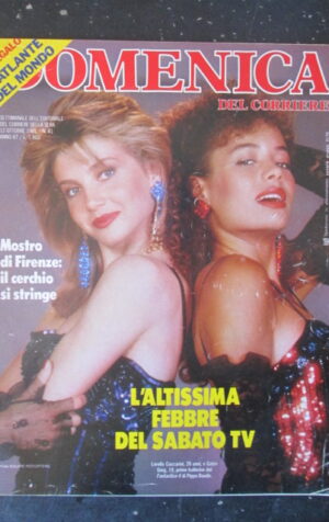 DOMENICA DEL CORRIERE 41 1985 LORELLA CUCCARINI GALYN GORG EDWIGE FENECH [C57]